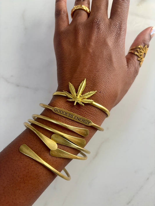 Ganja "Goddess Energy" Bangle Set