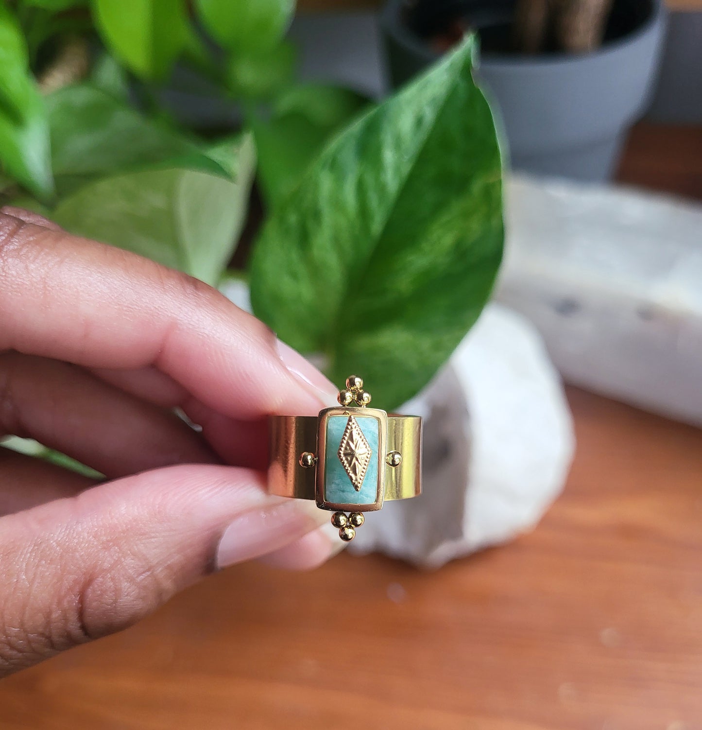 Yemaya Statement Ring