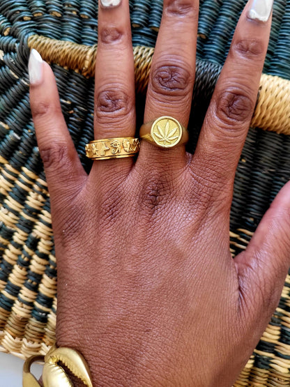 Miss Mary Jane Brass Ring