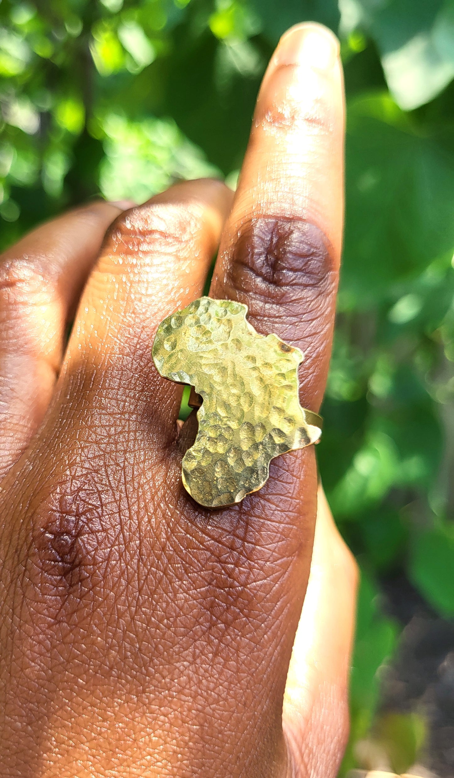 "Motherland" Brass Ring